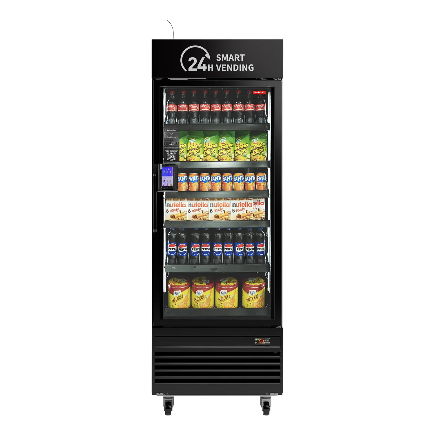HAHA AI Vending Pro 542 smart cooler — recommended grab and go model for entrepreneurs